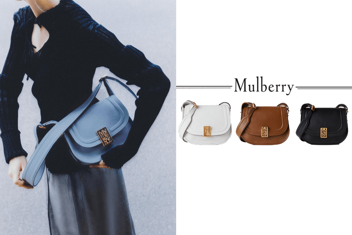 Mulberry 氣質斜肩袋 Sadie 系列登場!精緻字母金屬扣成亮點