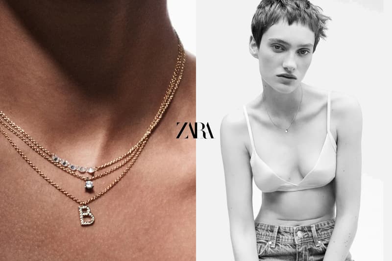 zara 925 silver collection accessory alphabet