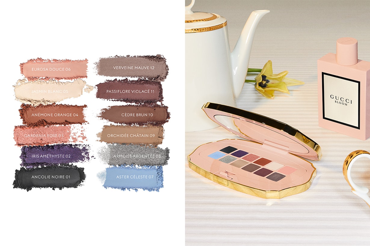 Gucci Beauty First Eyeshadow Palette Beauté Des Yeux Floral