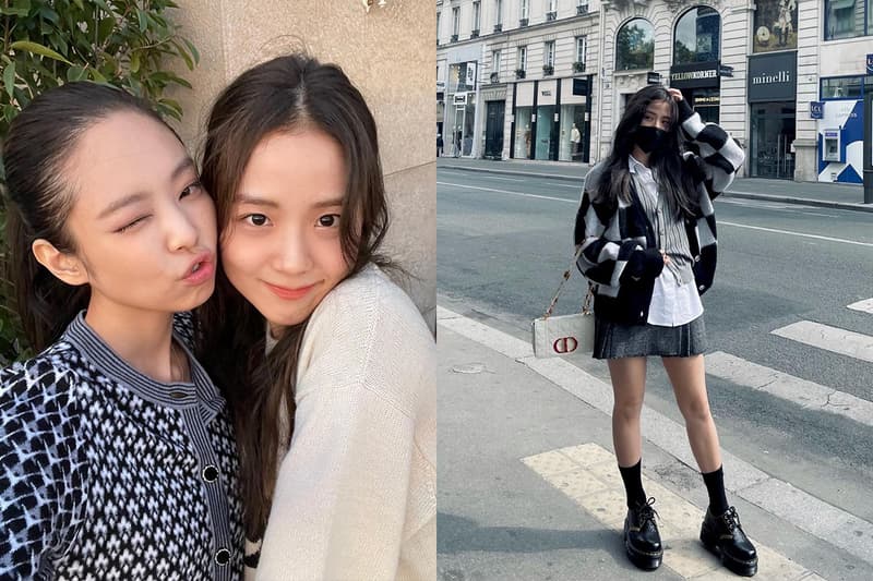 BLACKPINK Jennie Jisoo Paris fashion week