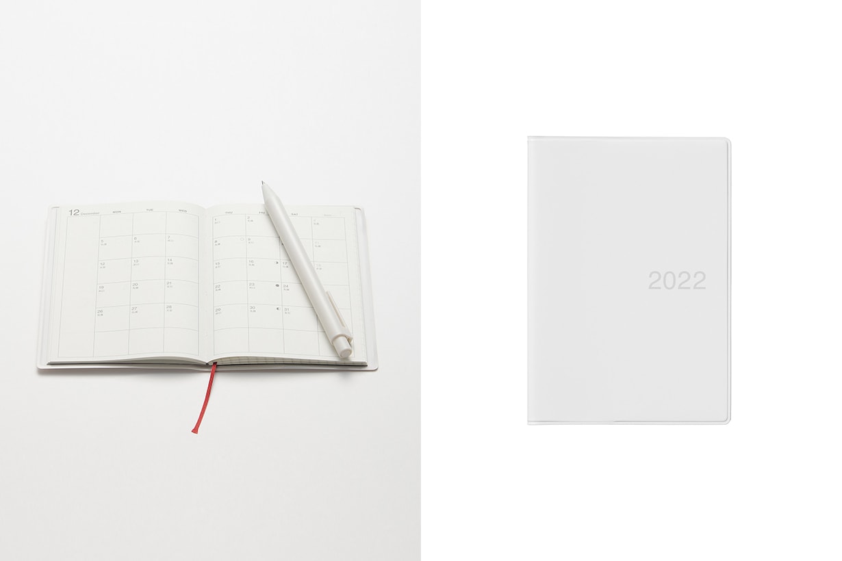 MUJI 2022 diary planner notebook calendar