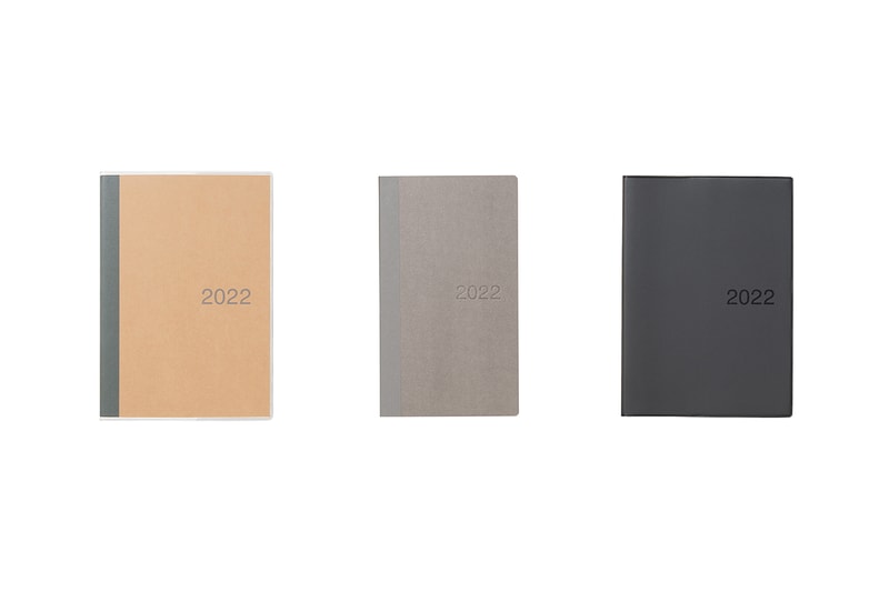 MUJI 2022 diary planner notebook calendar