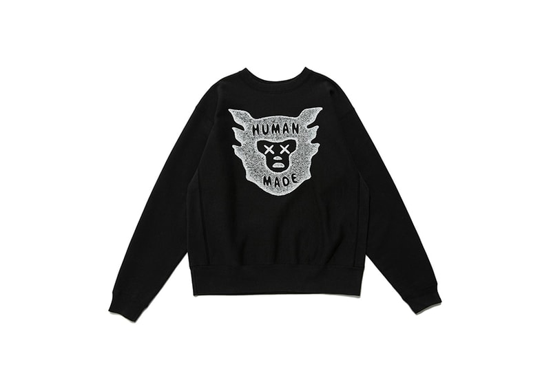 KAWS x Human Made Collaboration Nigo Hoodie Tote Bag Tshirt
