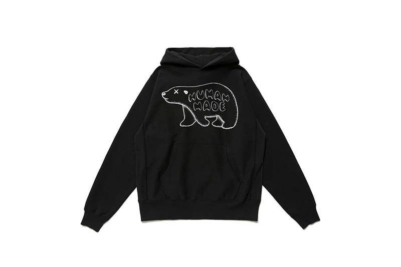 KAWS x Human Made Collaboration Nigo Hoodie Tote Bag Tshirt