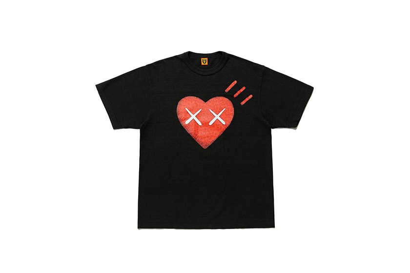 KAWS x Human Made Collaboration Nigo Hoodie Tote Bag Tshirt