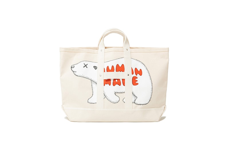 KAWS x Human Made Collaboration Nigo Hoodie Tote Bag Tshirt