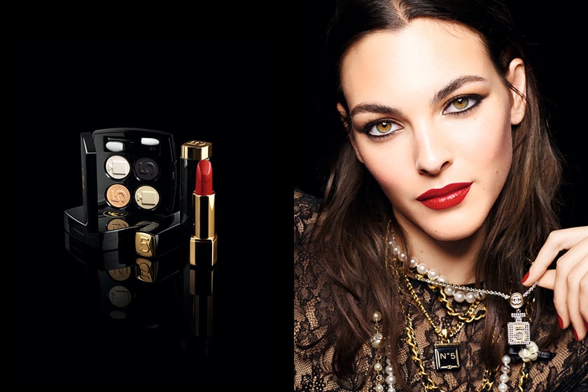 Chanel 2021 Christmas collection N5 Fragrance makeup