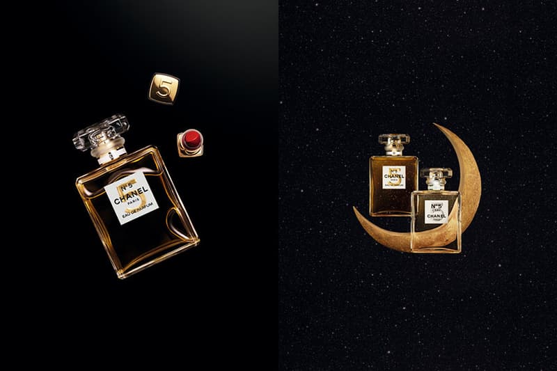 Chanel 2021 Christmas collection N5 Fragrance makeup