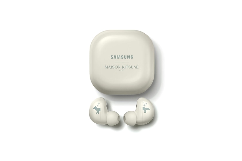 Samsung x Maison Kitsune Galaxy Watch 4 Galaxy Buds 2