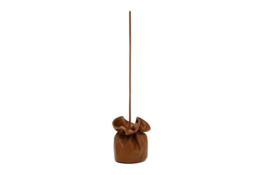 Little Liffner Black Mini Vase Bucket Bag