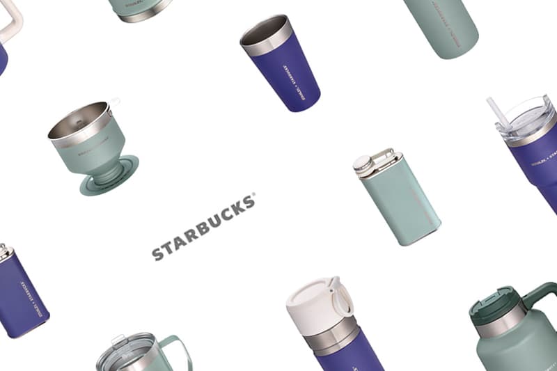 Stanley Starbucks STANLEYBASIL Cup Bottle Christmas Purple Gray green