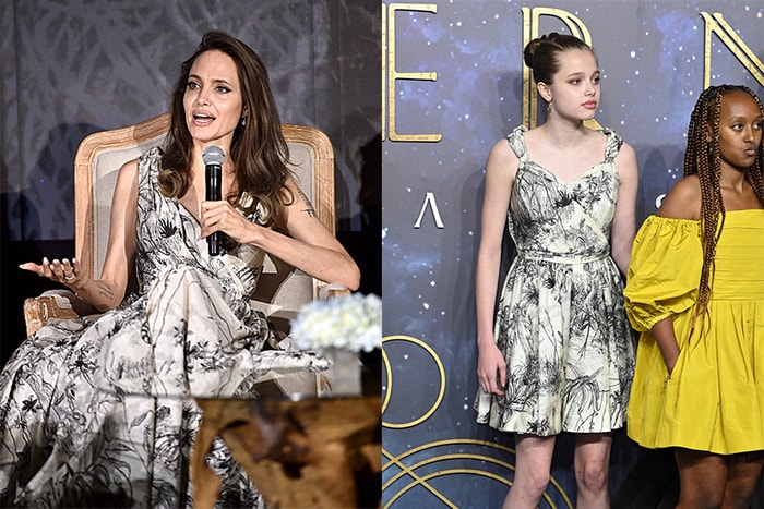 有關環保最好的一課：Angelina Jolie 再次借出 3 年前的 Dior 禮服給女兒 Shiloh！