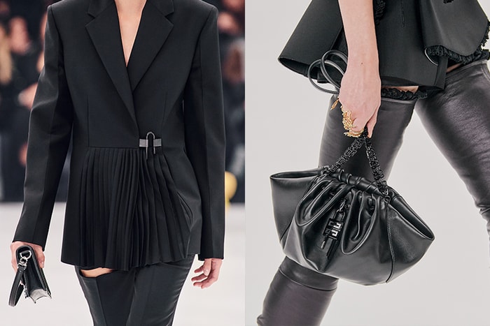PFW:Givenchy 極簡叛逆 40 年代之美,經典手袋重新詮釋成焦點!
