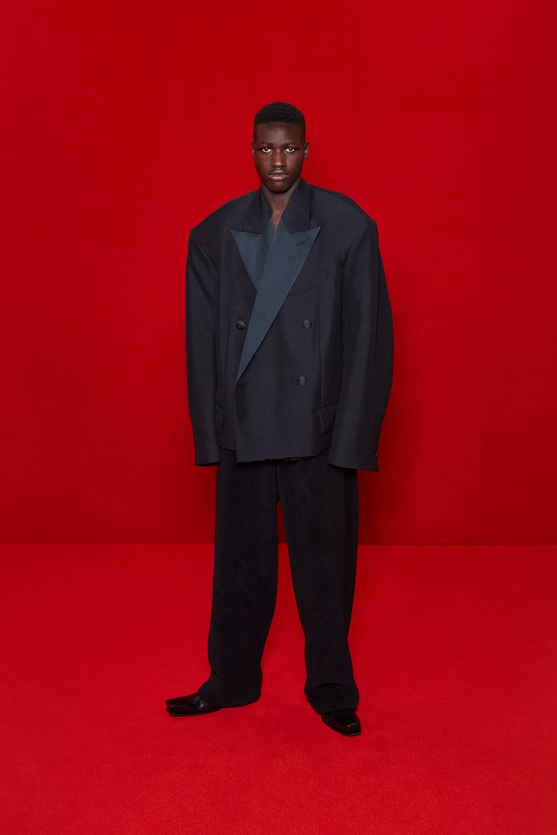 balenciaga red carpet simpsons 2022 ss demna