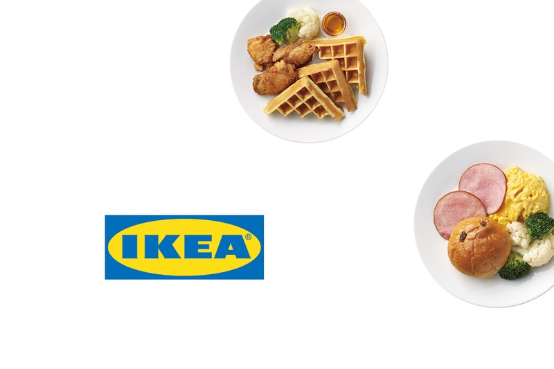 ikea breakfast taiwan fried chicken waffle ham