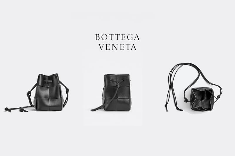 bottega veneta pouch bucket bag new sizes