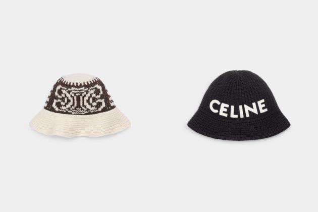 celine beanie bucket hat wool cashmere 2021 fw 