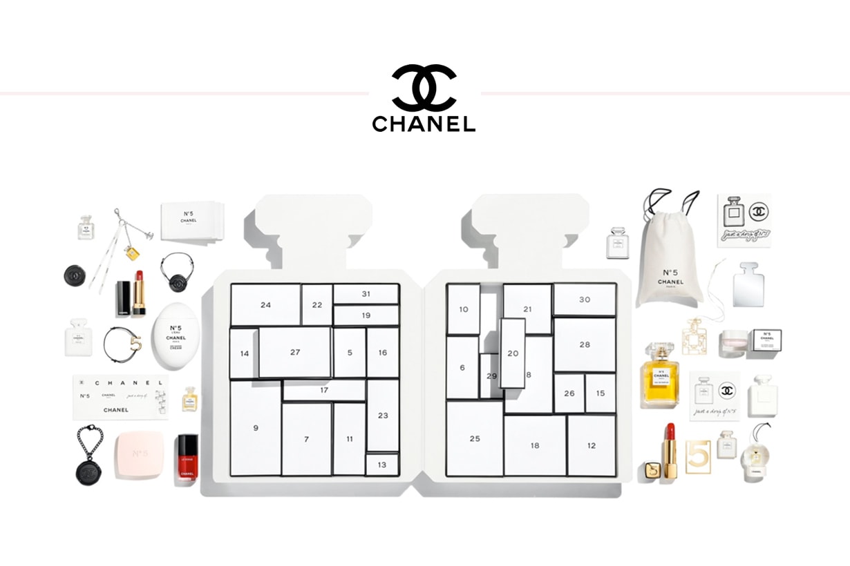 chanel calendar N°5 limited Fragrance Beauty Fashion boutiques where price pre order