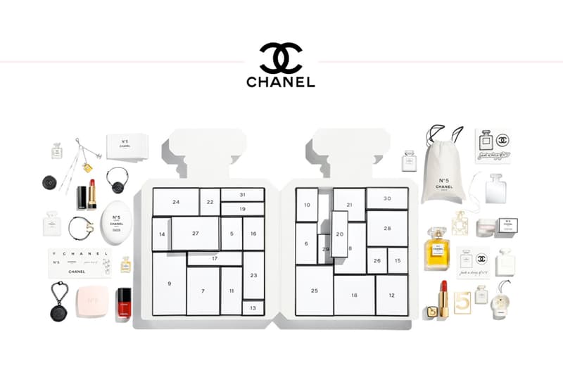 chanel calendar N°5 limited Fragrance Beauty Fashion boutiques where price pre order