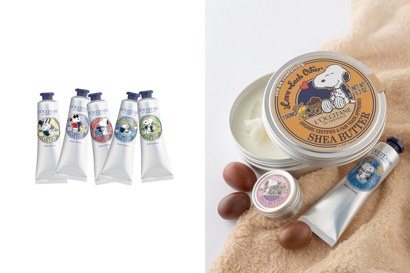 L'OCCITANE peanuts snoopy shea butter limited package japan