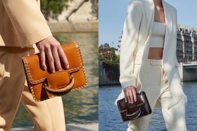 Chloe 2022 SS runway gabriela hearst handbags sustainable