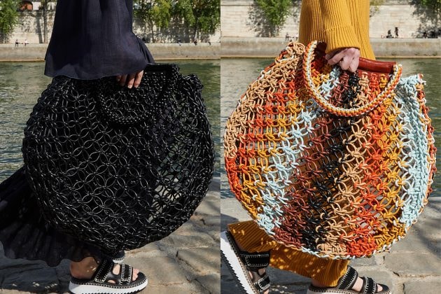 Chloe 2022 SS runway gabriela hearst handbags sustainable