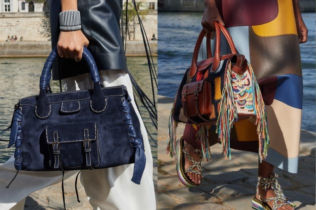 Chloe 2022 SS runway gabriela hearst handbags sustainable