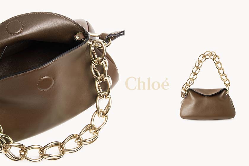 Chloe Ladies Burgundy Juana Mini Bag CHC22SS277G27601