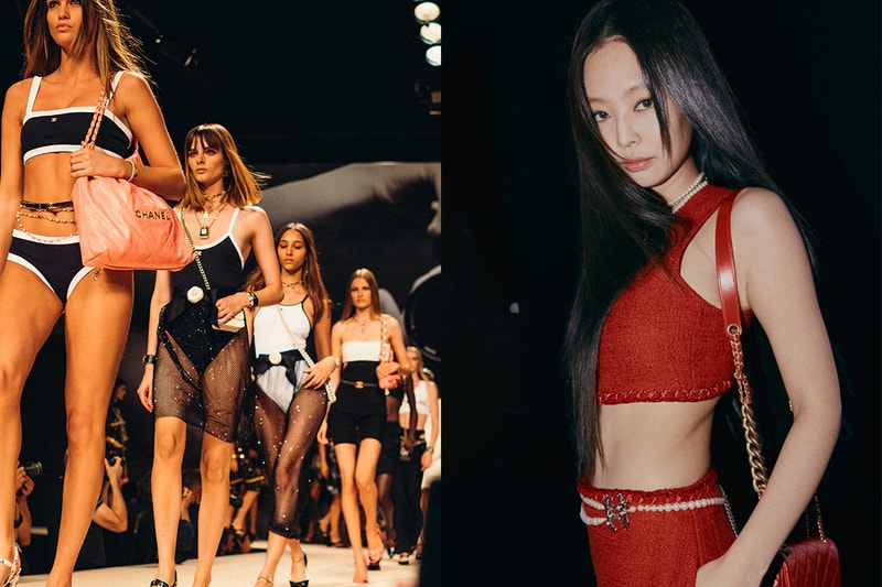 chanel jennie shopping bag 2022 ss favorite runway