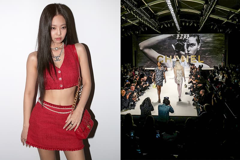 CHANEL 2022ss show runway Blackpink Jennie