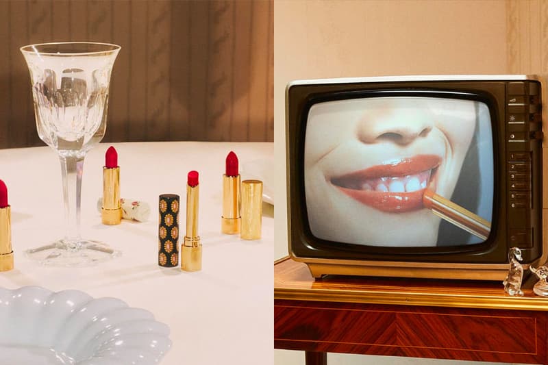 GUCCI BEAUTY Rouge De Beauté Brillant lipstick 2021fw