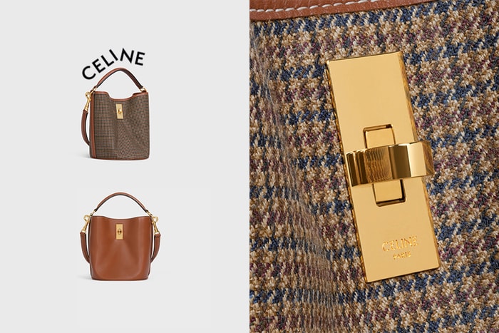 再收一美包:CELINE Teen Bucket 16 新上架,沈穩幹練的格紋款!