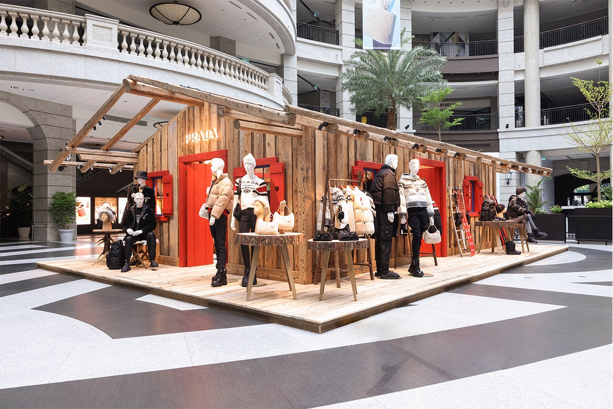 Prada Chalet pop up store Taipei