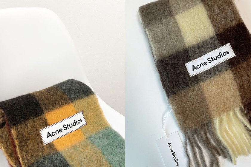 Acne Studio scarf 2021 fw accessories