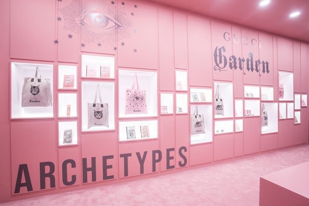 Gucci Garden Archetypes taipei exhibition highlight gift shop