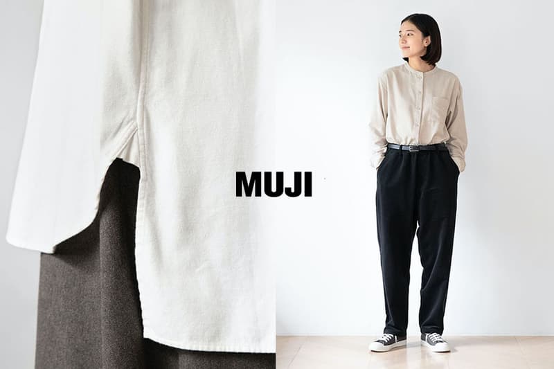 MUJI Flannel shirts 2021fw