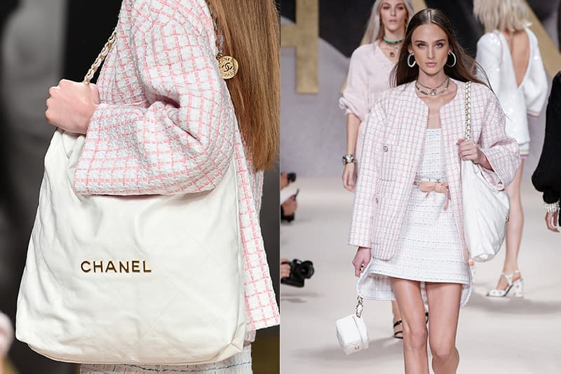 CHANEL 2022ss pfw runway handbags