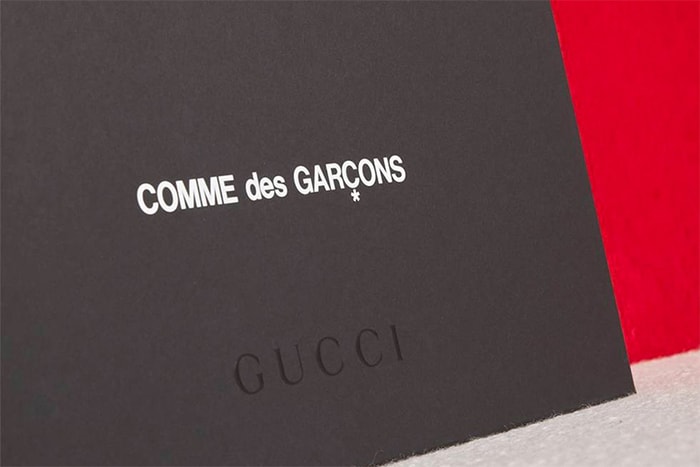 100 週年特別企劃：Gucci X COMME des GARÇONS 新一波聯名即將釋出！