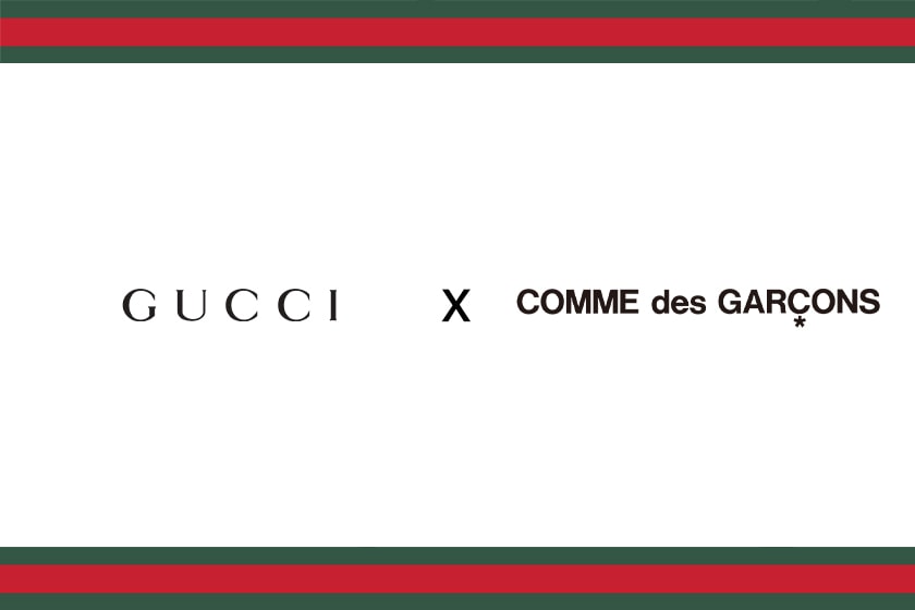 Gucci X COMME des GARÇONS new collaboration will release soon