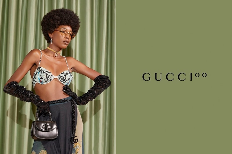gucci new logo profile 100 anniversary celebrate