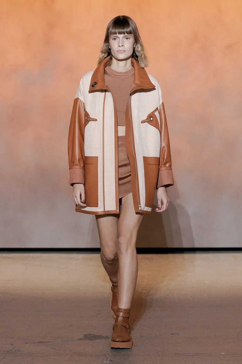 hermes 2022 ss pfw paris runway looks every