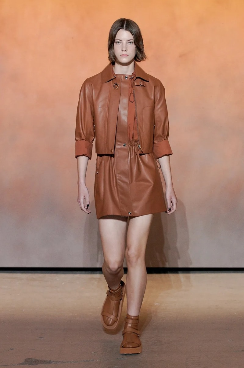 hermes 2022 ss pfw paris runway looks every