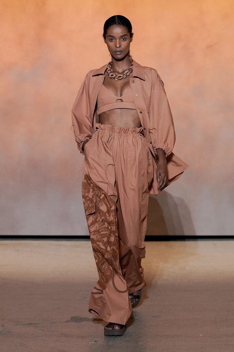 hermes 2022 ss pfw paris runway looks every