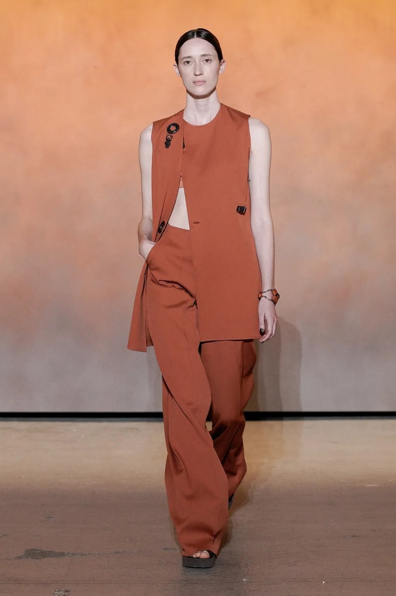 hermes 2022 ss pfw paris runway looks every