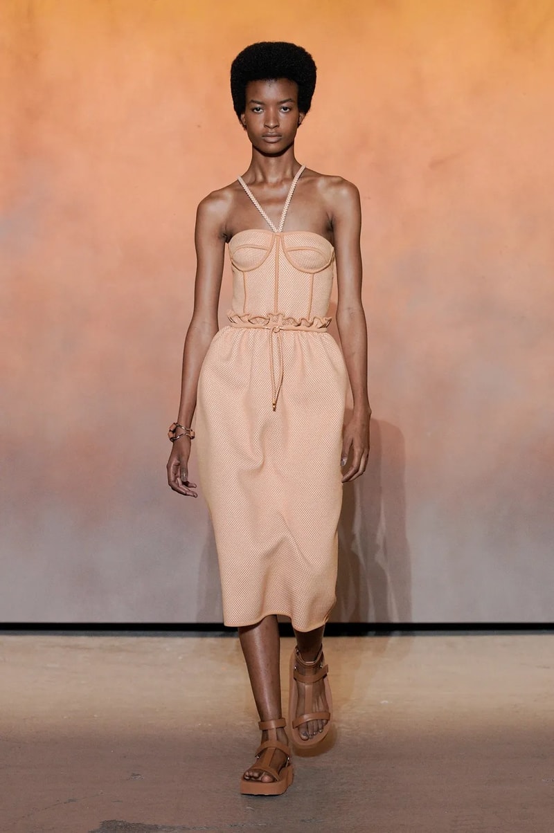 hermes 2022 ss pfw paris runway looks every