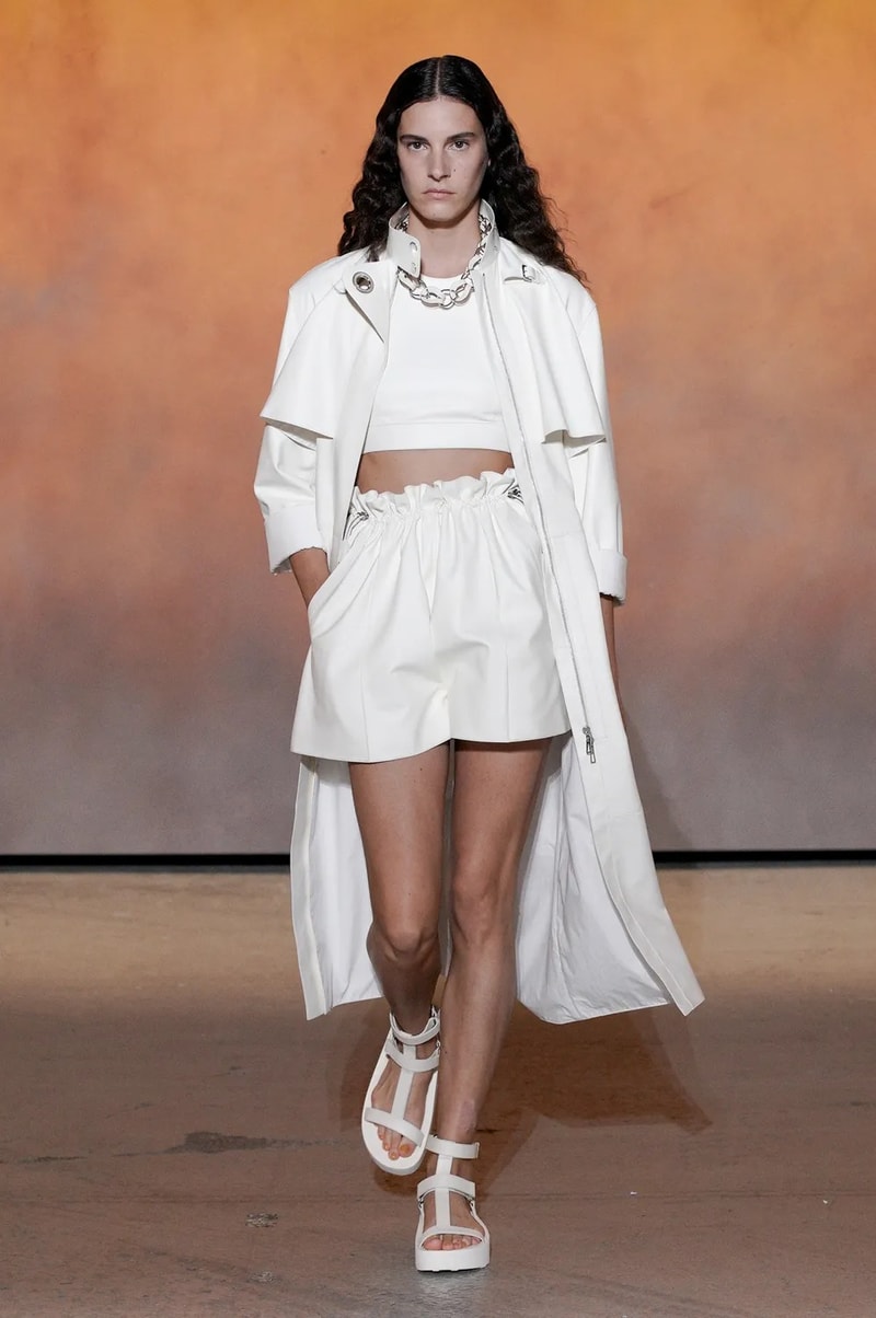 hermes 2022 ss pfw paris runway looks every