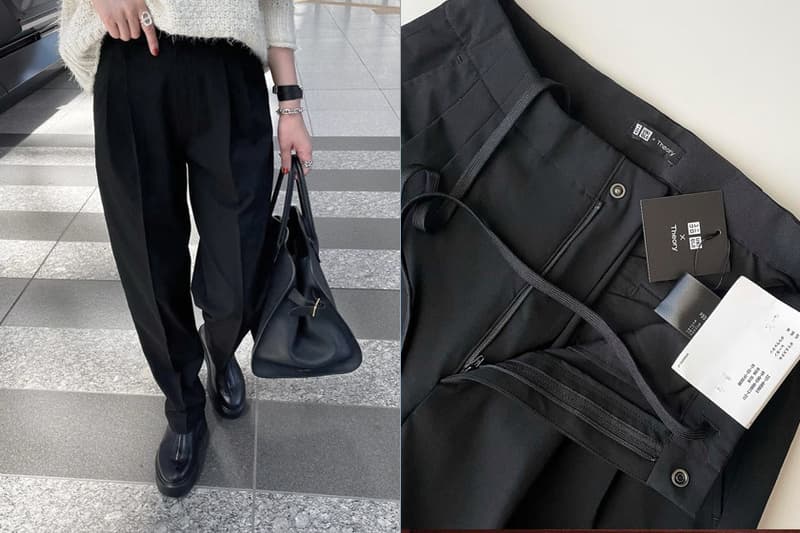 UNIQLO x Theory STRETCH PANTS 2021fw