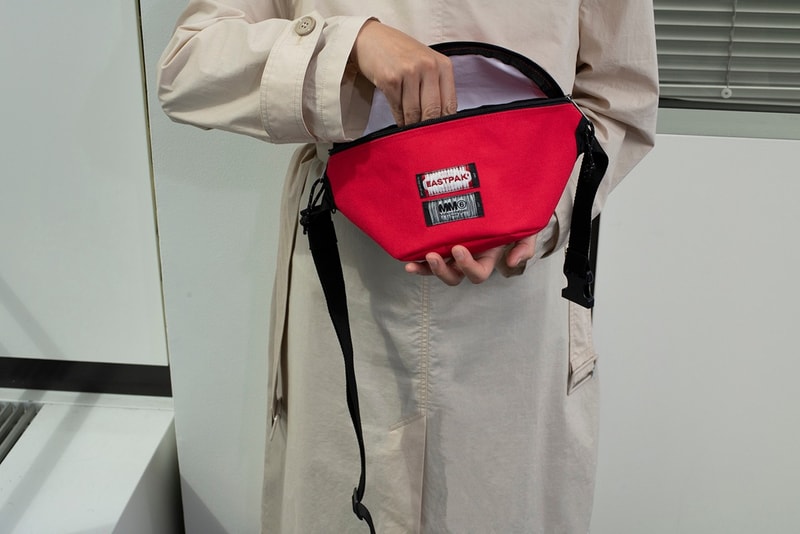 mm6 maison margiela eastpak bag collaboration reverse mode backpacks fall winter collection release