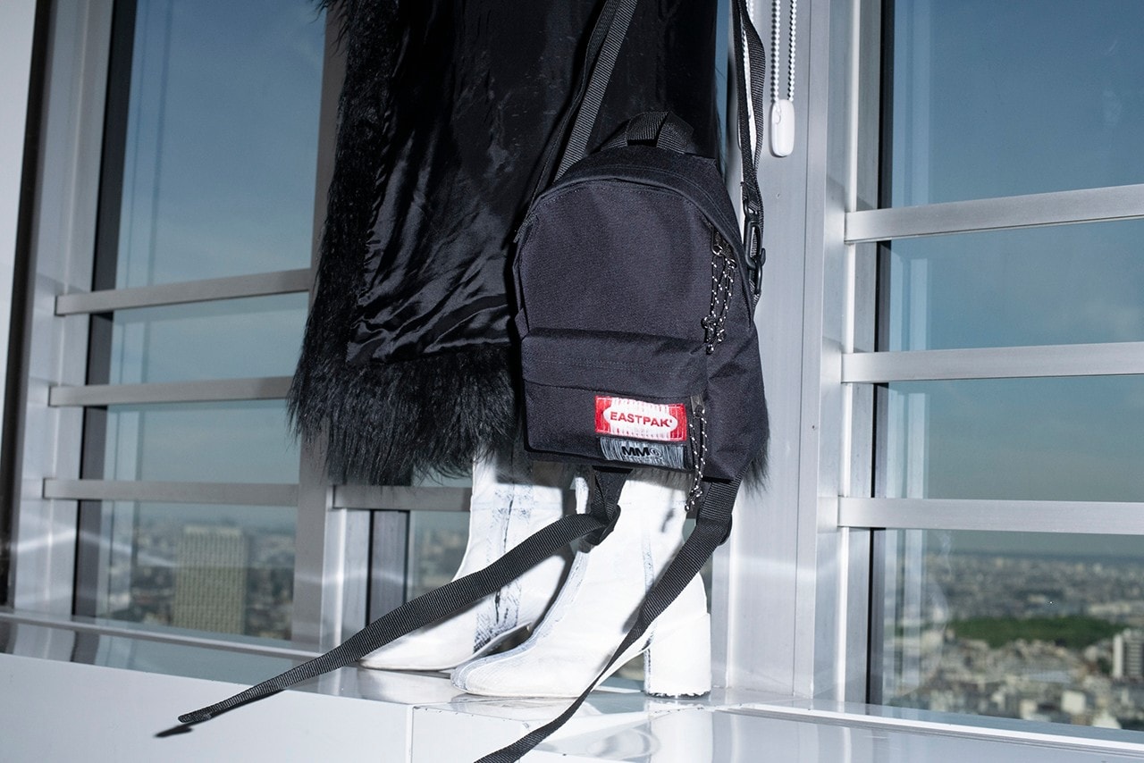 mm6 maison margiela eastpak bag collaboration reverse mode backpacks fall winter collection release