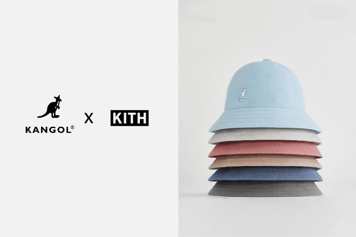 KITH X Kangol 突發聯乘:染上莫蘭迪色的小袋鼠漁夫帽令人心動!